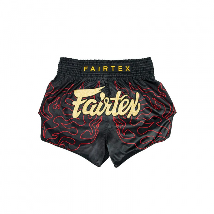 Шорти - Fairtex Muay Thai Shorts Lava BS1920 - Black/Red